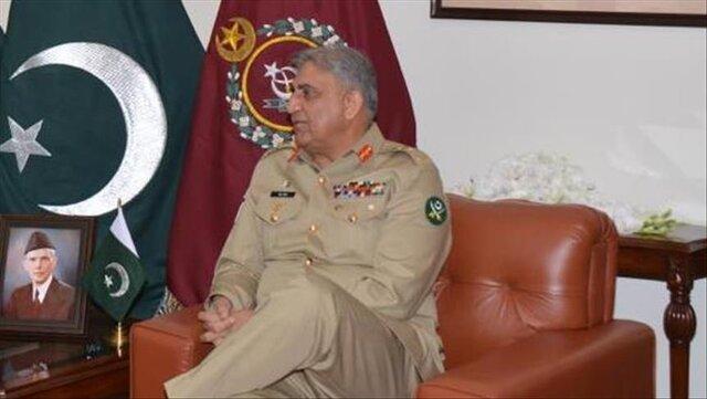 تأکید فرمانده کل ارتش پاکستان بر اهمیت برقراری صلح در افغانستان