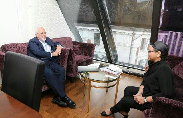 گفت وگوی وزرای خارجه ایران و اندونزی در اسلو